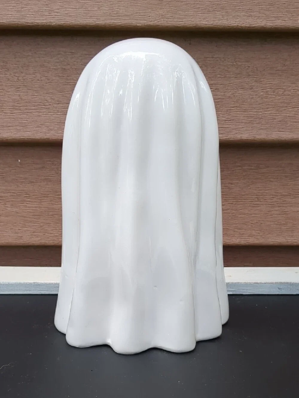 Goblin & Ghoul LED Ceramic Halloween Ghost Trio Decor Frankenstein Mummy NWOB